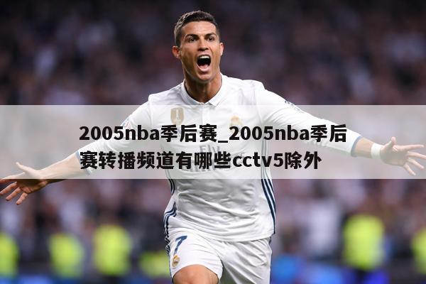 2005nba季后赛_2005nba季后赛转播频道有哪些cctv5除外